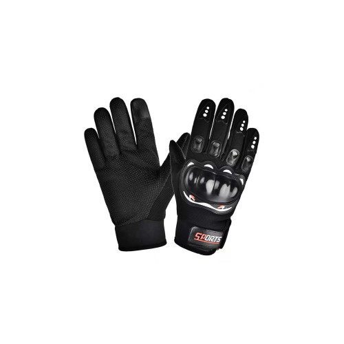 Manusi Moto, Atv,Bicicleta cu protectii, Marime universala,  Negru Cod: 11371