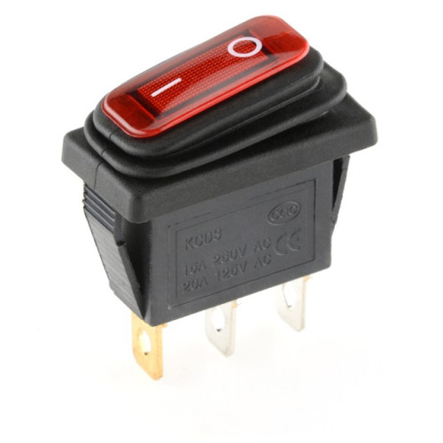 Buton  cu LED 12V (waterproof)  Cod:W15759