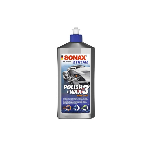 Solutie polish auto cu ceara Sonax XTREME Polish Wax 3 restaurare vopsea Cod: 207202