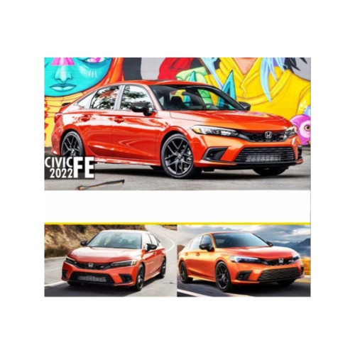 Capace oglinda tip BATMAN compatibile Honda Civic FE  2022->  Cod: BAT10112 / C537-BAT2