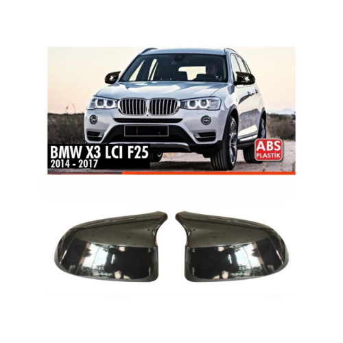 Capace oglinda tip Batman compatibile BMW X3 F25 2014-2017 Cod: BAT10101 / C515-BAT4