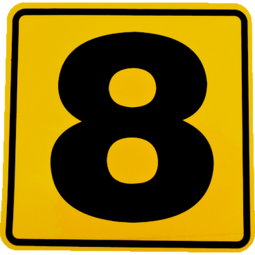 Abtibild numar " 8 "