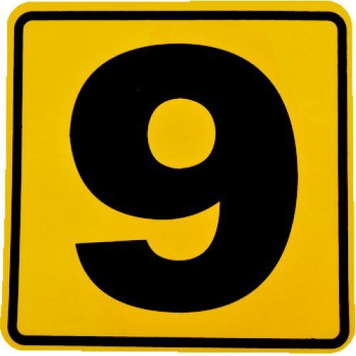 Abtibild numar " 9 "