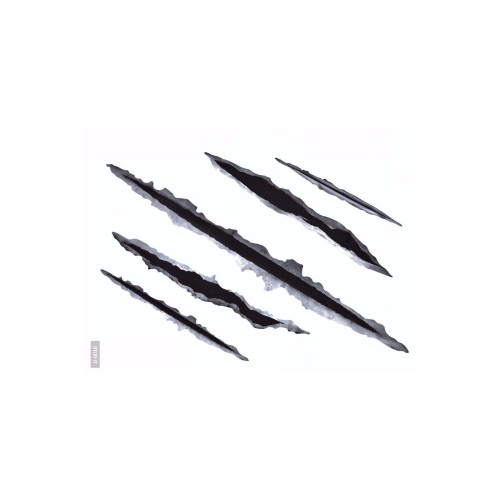 Abtibild urme gheara auto decorativ 22x28cm Cod: 3D-FK4