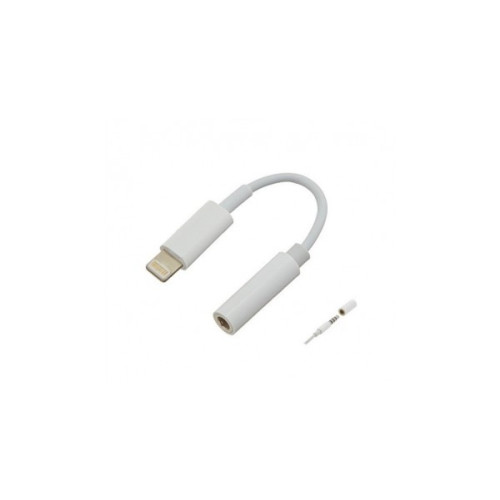 Adaptor casti Iphone lightning Jack 3.5 mama Cod: PUG-AUXIPH01