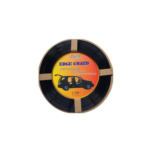 Rola ornament pentru usa si streasina negru 15 metri