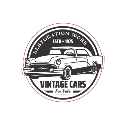 Abtibild TAG RETRO VINTAGE CARS Cod: TAG 017 / T2