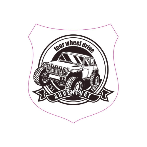 Abtibild "ADVENTURE 4X4" Cod: TAG 008 / T2