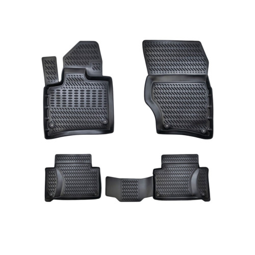 Covoare cauciuc tavita compatibile Porsche Cayenne 2002-2010  Cod: 3D004 / A80