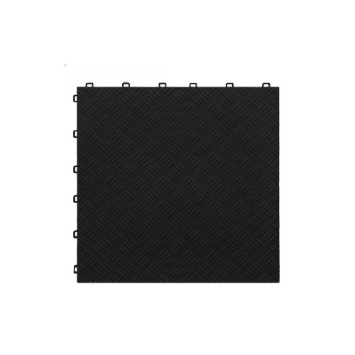 Pardoseala modulara plina PP 40x40x1.8cm garaj trafic intens Negru Cod: PM10008