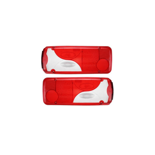 Sticla dispersor lampa spate compatibila Sprinter, Crafter, MAN TGA TGL TGM, Scania 5 Cod: 201801BC LH / RH