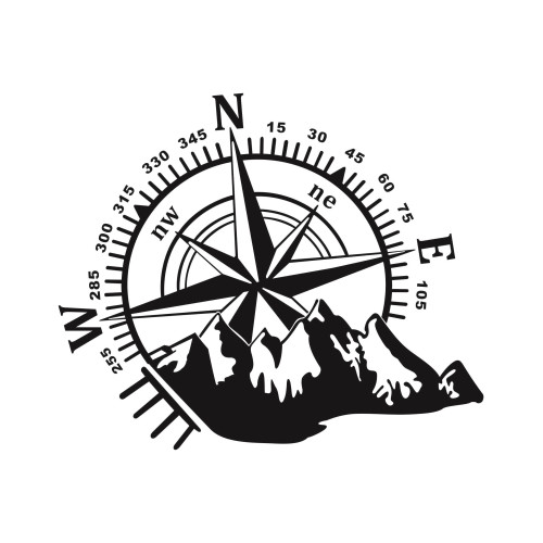 Abtibild Busola diverse culori auto decorativ pentru exterior si interior Cod: ZNJ-48