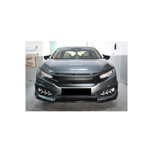 Capace oglinda tip Batman compatibile Honda Civic FC5 -FK7 2016-2021 Cod: BAT10032 / C536-BAT2
