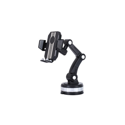Suport telefon premium auto cu ventuza brat extensibil rotatie 360° Cod: FS-1923