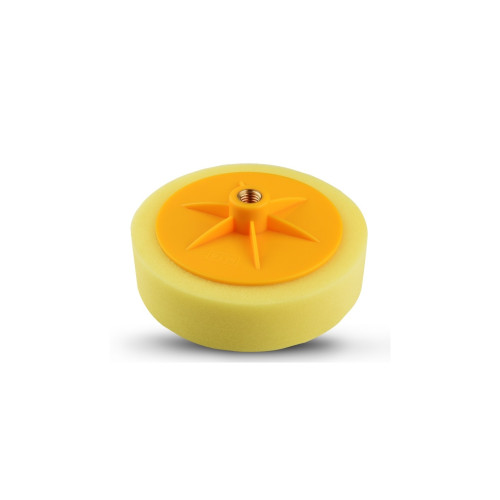 Pad abraziv din burete pentru polishare,cu suport si adaptor  diametru 125 mm Cod: PGP03