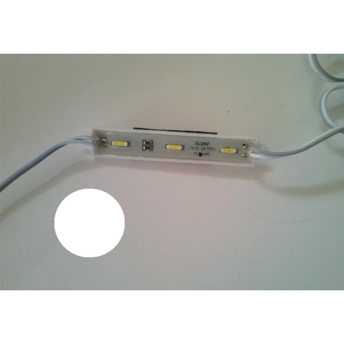 Modul 3 SMD 7020 24 V lumina alba