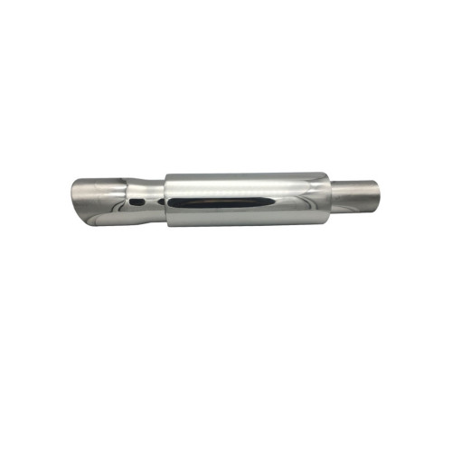 Toba inox universala, iesire 7.5 cm, intrare 4.8 cm, lungime 50 cm Cod: 502023