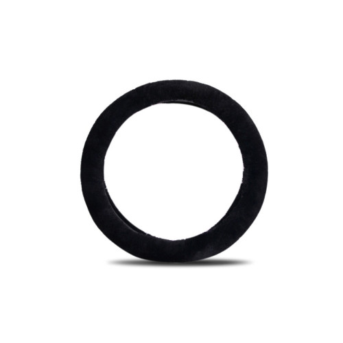 Husa volan pufoasa  marime M , culoare Neagra  Cod: XSH5114