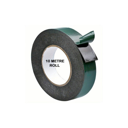 Banda dublu adeziva verde 30mmx10m