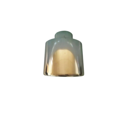 Ornament toba inox premium, intrare 6 cm, iesire 11.5 cm, lungime 14.5 cm Cod: 018