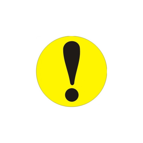 Abtibild  "Semn incepator mare reflectorizant" Cod: DZ-9