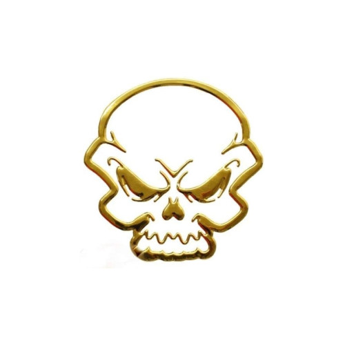 Abtibild  "CRANIU"  culoare auriu Cod:DZ-34