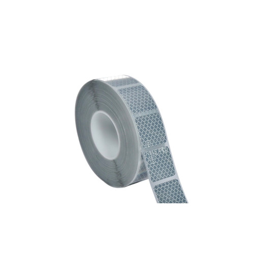 Banda reflectorizanta intrerupta  Premium Omologata U.E. culoare Alba Cod: RI01W