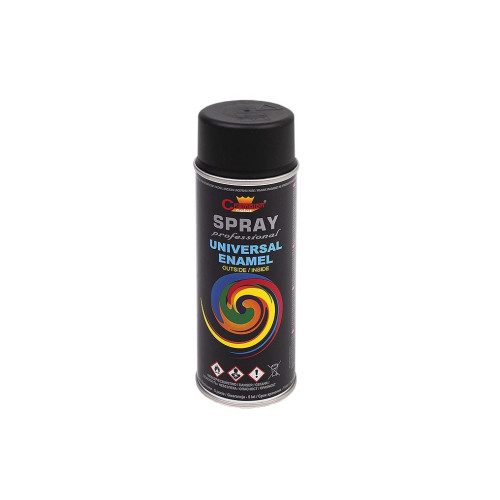 Spray Vopsea Negru Mat Profesional Champion 400ml Cod: RAL9005