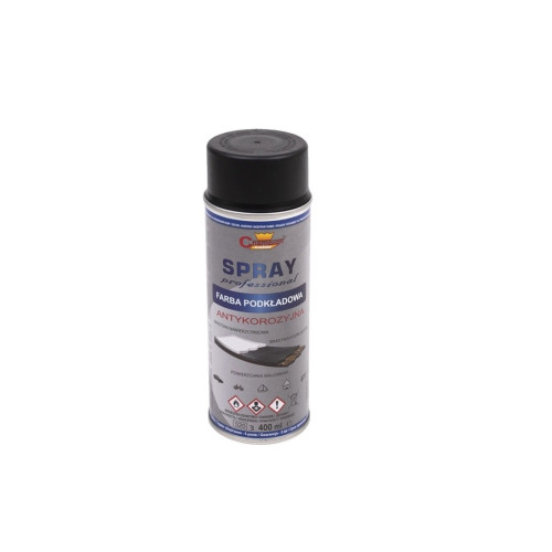 Spray Vopsea Primer Negru Mat Profesional Champion 400ml Cod: RAL9011