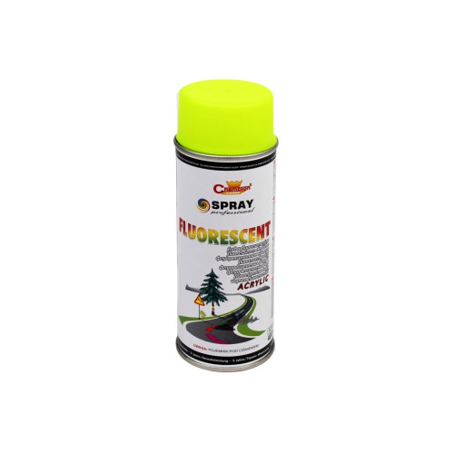 Spray vopsea galben fluorescent Champion profesional 400ml