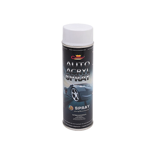 Spray vopsea alb lucios pur Champion profesional 500ml Cod: RAL9003